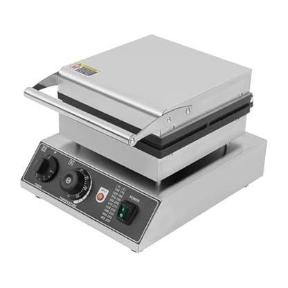 4-Wege-Waffeleisen Waffeleisen-Waffel Doppelwaffeleisen 1750 W 50–300 °C Temperaturregelung für Cafés Bäckereien und Privathaushalte