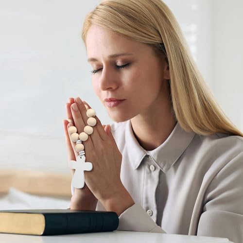 Chapelet en bois de 108 perles, le cadeau idéal pour une confirmation - 3