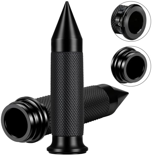 Motorcycle Hand Grips 1 Inch Handlebar Grips Electronic Throttle Compatible with Harley Davidson