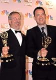 Steven Spielberg And Tom Hanks At The Emmy Awards, 9222002, La, Ca, By Robert Hepler. Celebrity (8 x 10)