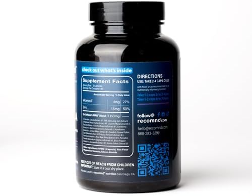 Nutrition - Man+ Formula, Energy Support, Muscle Support, and Prostate Health Supplements for Men with Vitamin E, Saw Palmetto, Red Korean Ginseng, and More, 120 Capsules - Image 7