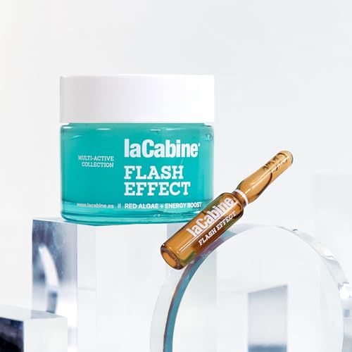 laCabine Ampollas Flash Effect 10x2ml | Sérum Facial Efecto Lifting en 1 Minuto | Fija Maquillaje 8h | Reafirma y Alisa la Piel | Anti-fatiga con Taurina Vegetal - imagen 7