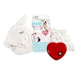 ALL FOR PAWS Little Buddy Heart Beat Sheep, Puppy Toy with Heartbeat Dog Training Toy for Separation Anxiety Relief Behavioral aid for Pets (Beige), (Pack of 1), packaging may vary