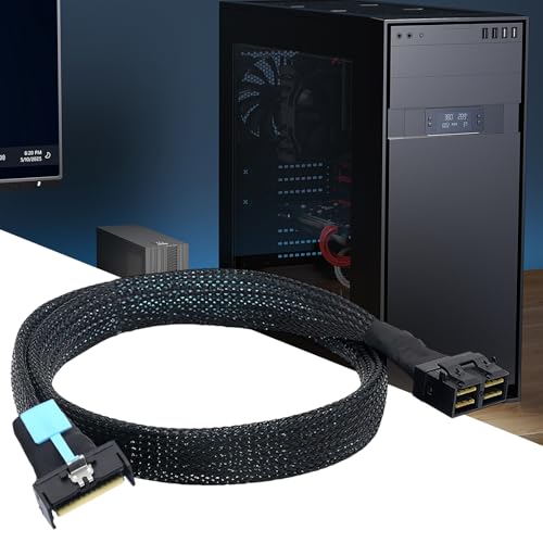 Cable SFF-8643 PCIe 5.0 disco duro industrial adaptador almacenamiento servidor centro de datos 2