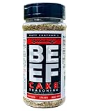 Rub Smoke Love BEEF CAKE premium all-natural beef rub & seasoning | 16 oz by volume (9.5 oz by weight) | by Matt Chatham