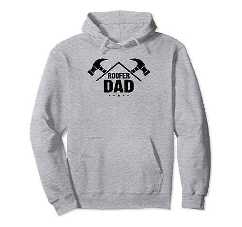 Roofing Roofer Dad Sudadera con Capucha