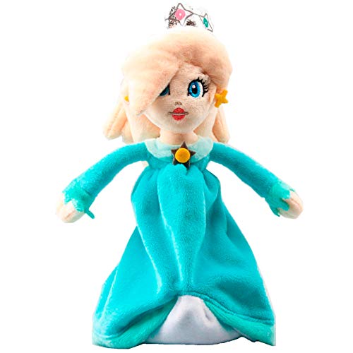 WAREHOUSEDEALS Inspired by Super Mario Bros Princess Rosalina 7.5 Inch Anime Stuffed Plush Kids Toys