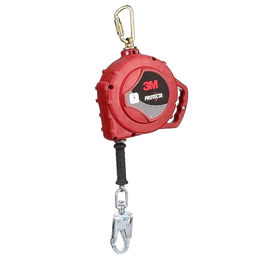 3M Protecta Self-Retracting Lifeline 3590038, Galvanized Cable, Steel Swivel Snap Hook, 50 ft., Class 1, ANSI by 3M - Used condition - US$292.97