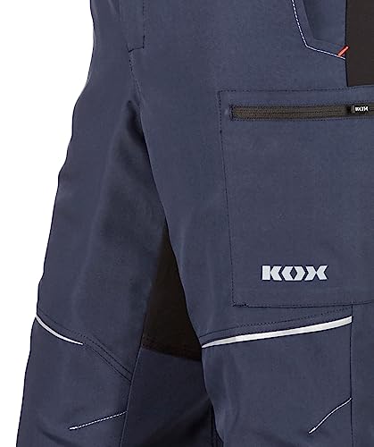 Foto von KOX Mistral 2.0 Schnittschutz-Latzhose, Dunkelblau, Größe 44