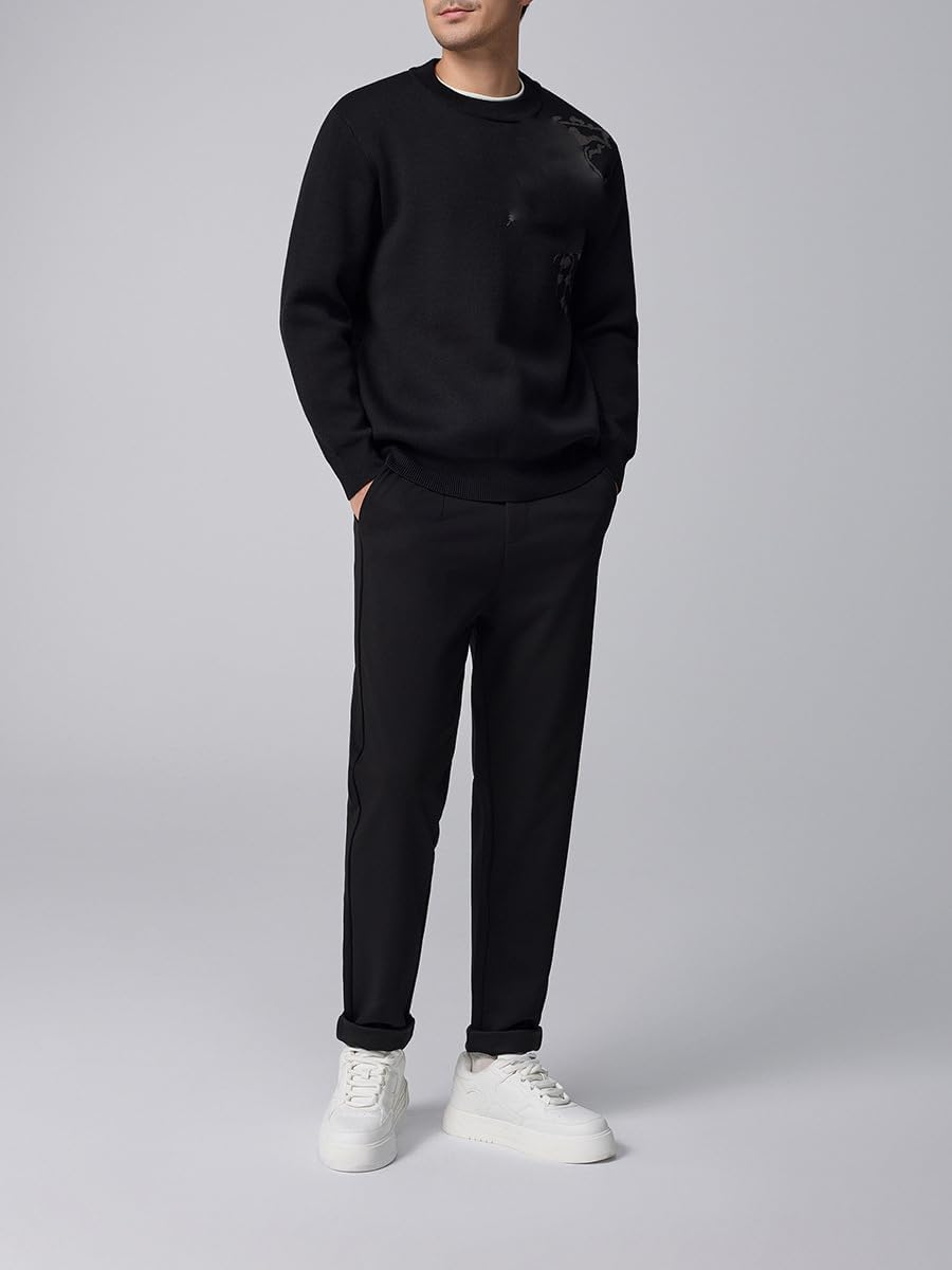 Men's Sweater Plus Velvet Thick Sweater