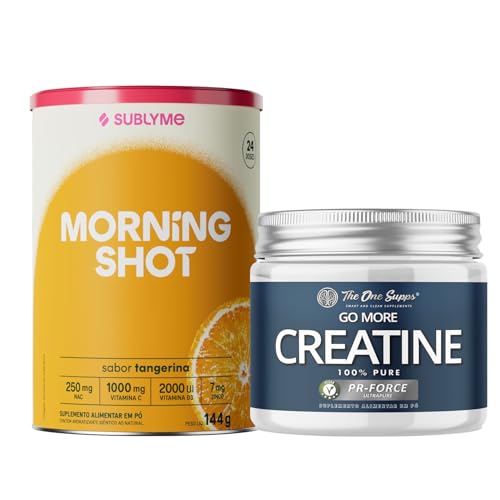 Kit Creatina 150gr The One Supps + Morning Shot - Sabo Tangerina ...