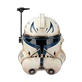 【Bereichern Sie Ihr Leben】-Dieser Captain Rex-Helm eignet sich perfekt für eine Vielzahl von Anlässen. Er ist ideal für Cosplay-Events, Kongresse, Kostümpartys und Fantreffen, bei denen Sie im Mittelpunkt der Aufmerksamkeit stehen und den SW-Geist wirklich verkörpern können. Darüber hinaus ist er ein Hingucker Ausstellungsstück für Ihr Zuhause, Ihr Büro oder Ihre SW-Themenkollektion.
