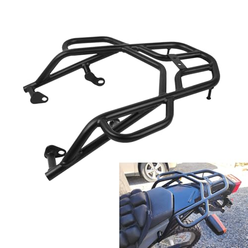 KKZOL Motorcycle Rear Luggage Rack Replacement for Yamaha XT250 2008-2025 Tail Luggage Rack Cargo Storage Carrier(Black)