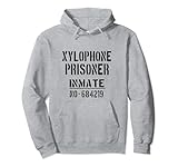 Disfraz de Xilófono/prisionero para Halloween Sudadera con Capucha