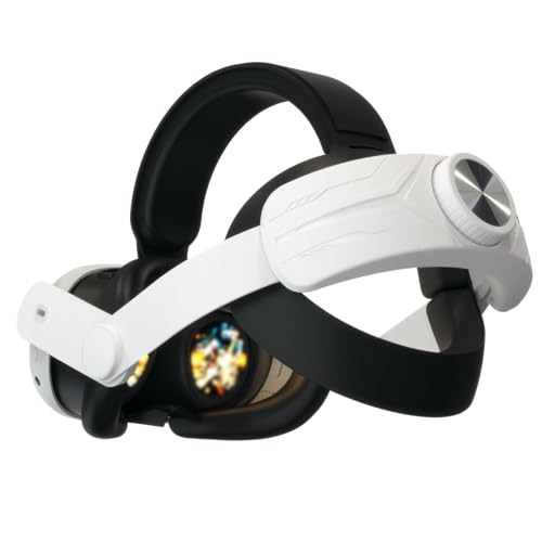 Acessórios de alça de cabeça compatíveis com Quest 3S/3 DOBEWINGDELOU Alça Elite de substituição par