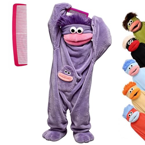 Halloween Big Mouth Monster Onesie Silly Monster Onesie Purple