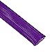uxcell Expandable Sleeving, 1-inch 25ft Cable Sleeve, Purple