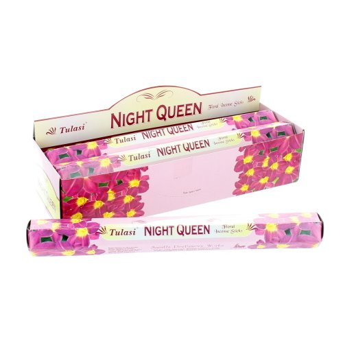 Image of Tulasi Incense Sticks Box of 6 packs (120 sticks) - Fragrances M to Z