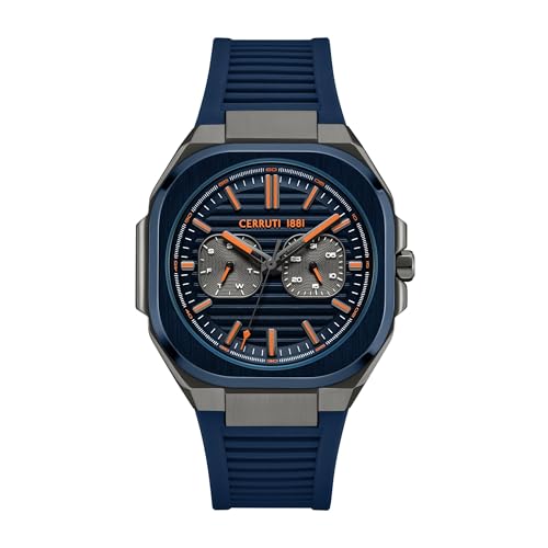 Montre Cerruti 1881 Leadri quartz en acier inoxydable au design prestigieux