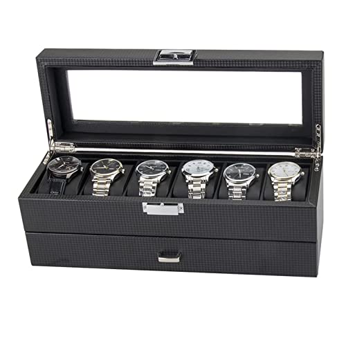 Estuche para relojes de cuero sintetico con tapa TR premium 5
