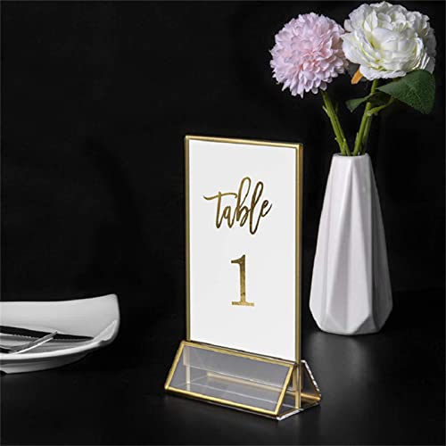 Support de table acrylique Aurgiarme pour protéger et sublimer vos menus