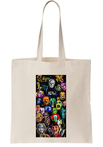 Bolso de lona de la colección de personajes de películas de terror