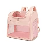 Lilliella Pet Fashion Backpack, Fashion Pet Backpack, PU Material, High Visibility, Ventilated Desig