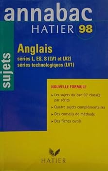Paperback Anglais, séries L, ES, S (LV1 et LV2), séries technologiques (LV1) [French] Book