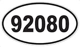 US Decal, Inc. Number 92080 Oval Sticker