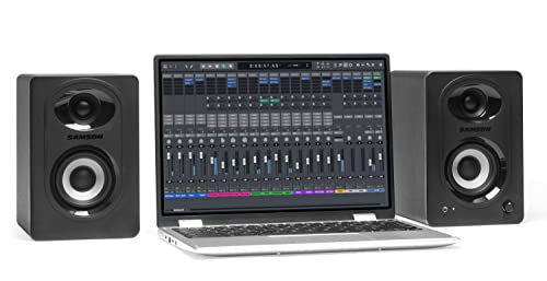 Samson Mediaone M30Bt 3" Powered Bluetooth Studio Monitors - Pair #TOP3