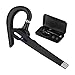Produktbild DOUBLEFISH Bluetooth Headset, kabelloser Bluetooth-Ohrhörer V4.2 Mikrofon mit Geräuschunterdrückung, kompatibel mit iOS und Android für Unternehmen/Büro/Fahren