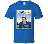 Al Bundy Quarterback Polk High School Football Card T Shirt XL Royal Blue