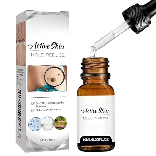 Skin Mole Remover for Face & Body - Fast Acting Skin Tag Remover Serum with Precision Dropper,