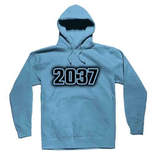 Hoodie 2037 Bleu Ciel - Sweat Unisexe Idéal pour vos Week-ends et Moments de Détente