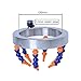 LAPBPVQAAR Metal Stone Tool Cooling Device for Diameter 80 120 125 140 150 160 180 Spindle Metal Hose Water Spray Ring for Industrial Production, Material Cooling(100mm-01)