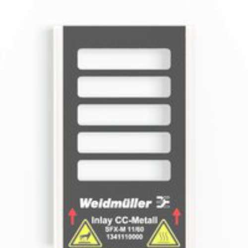 1327790000 SFX-M 11 60 ST Leitermarkierer Montage-Art aufclipsen Beschriftungsfläche 11 x 60 mm Silber Anzahl Markierer 50 50 St