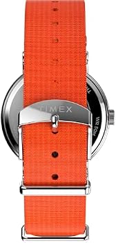 Timex Relógio masculino Weekender 40 mm - pulseira laranja