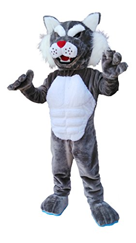 CostumeShine - Disfraz de gato salvaje para adultos, hombres y mujeres, disfraz de dibujos animados de animales