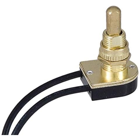 B&P Lamp On-Off Push Canopy Switch Cover