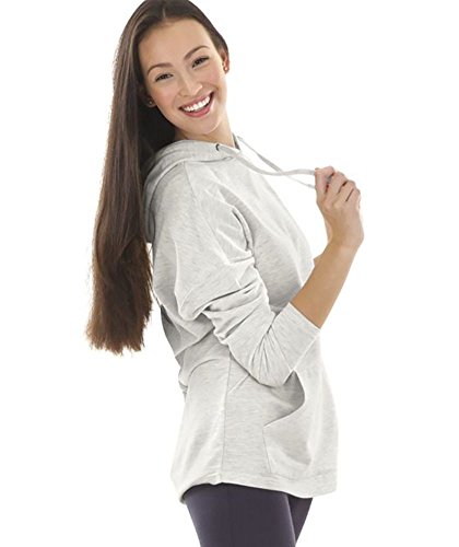 Charles River Apparel Men's Adult Harbor Hoodie, Ivory Heather, Xxs #TOP1