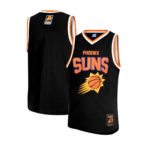 Image of Ultra Game Youth NBA Official Tank Top Mesh Sleeveless Muscle T-Shirt - Black