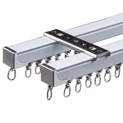 Riel de aluminio para dividir habitaciones de forma elegante y con instalación simple 2