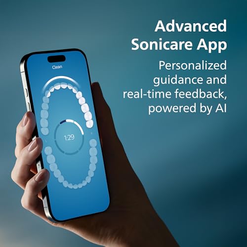 Image of Philips Sonicare DiamondClean 9900 Prestige Electric Toothbrush - with SenseIQ Technology and Advanced AI App, 5 Brushing Modes, 3 Intensity Levels, Charging Travel Case, Pink, Model HX9990 /13