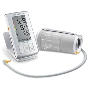 Microlife Series 600 Automatic Upper Arm Blood Pressure Monitor for 2 Users, Stores up to 198 Results, Wide-Range Cuff Fits Adult Arms