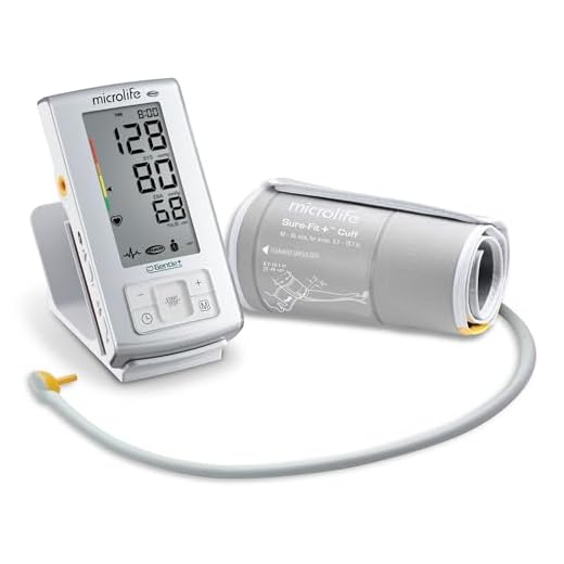 Microlife BPM6 Premium Blood Pressure Monitor, Upper Arm Cuff, Digital Blood Pressure Machine with Tracking Software, Stores Up To 198 Readings for Two Users (99 readings each)