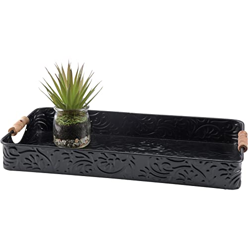Primitives-by-Kathy-Embossed-Rectangle-Decorative-Tray Primitives by Kathy Embossed Rectangle Decorative Tray