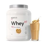 WHEY HT | Jusqu’à 78% de Protéines | Riche en BCAA & Glutamine | Construction Musculaire Rapide | Faible en Calories & Sucres | Digestion Facile | Texture Onctueuse Goût Cookie | 750g | Eiyolab