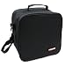 KOSOX Oxford Square Insulated Lunch Tote Bag Picnic Cooler Bag with Shoulder Strap - Unisex Lunch Bag for Adults, Kids, Women, Men, Teens (Black)