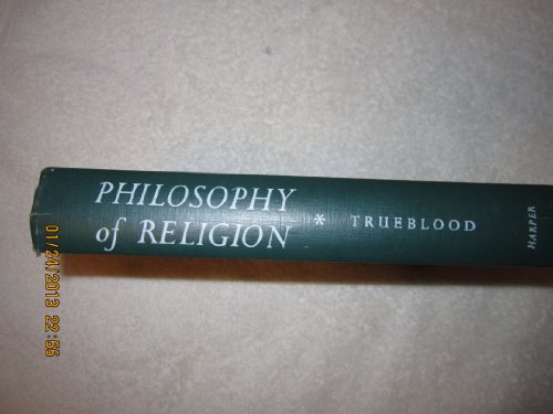 Philosophy of Religion B000QY4HOU Book Cover