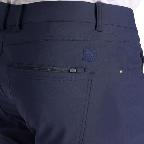 Image of PUMA Mens 101 5 Pocket Athletic Pants Golf Casual - Blue